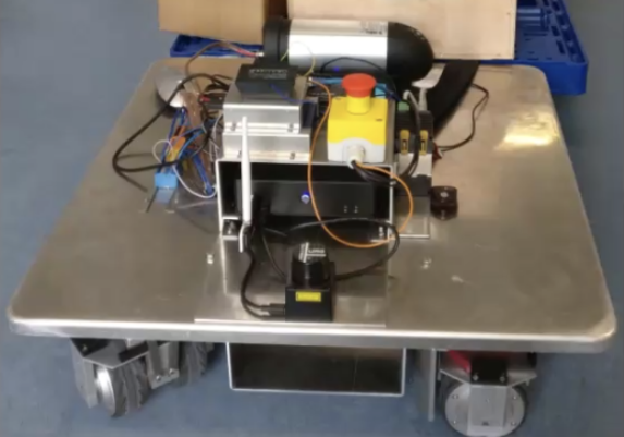 Motion control for the KELO 500 mobile robot.